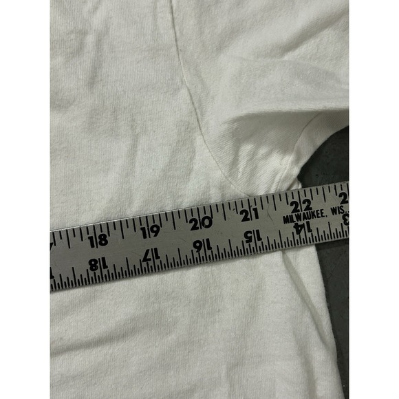 Vintage 90s Funny Childbirth Maternity T-Shirt - Men's L - Graphic Dad Pregnant - Picture 6 of 7